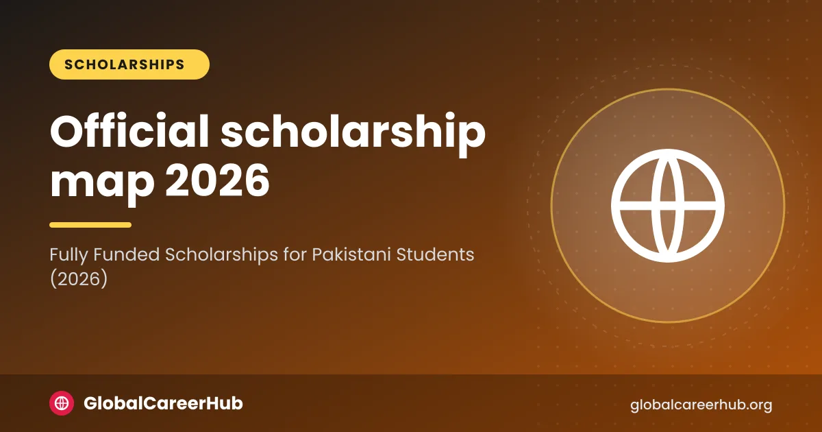 Fully funded scholarships for Pakistani students: a map of official sources including HEC, Fulbright, DAAD and Chevening